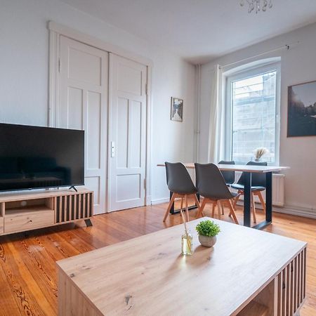 Grosses Apartment Mit 2 Balkonen Zentral Am Nordertor Flensborg Eksteriør billede