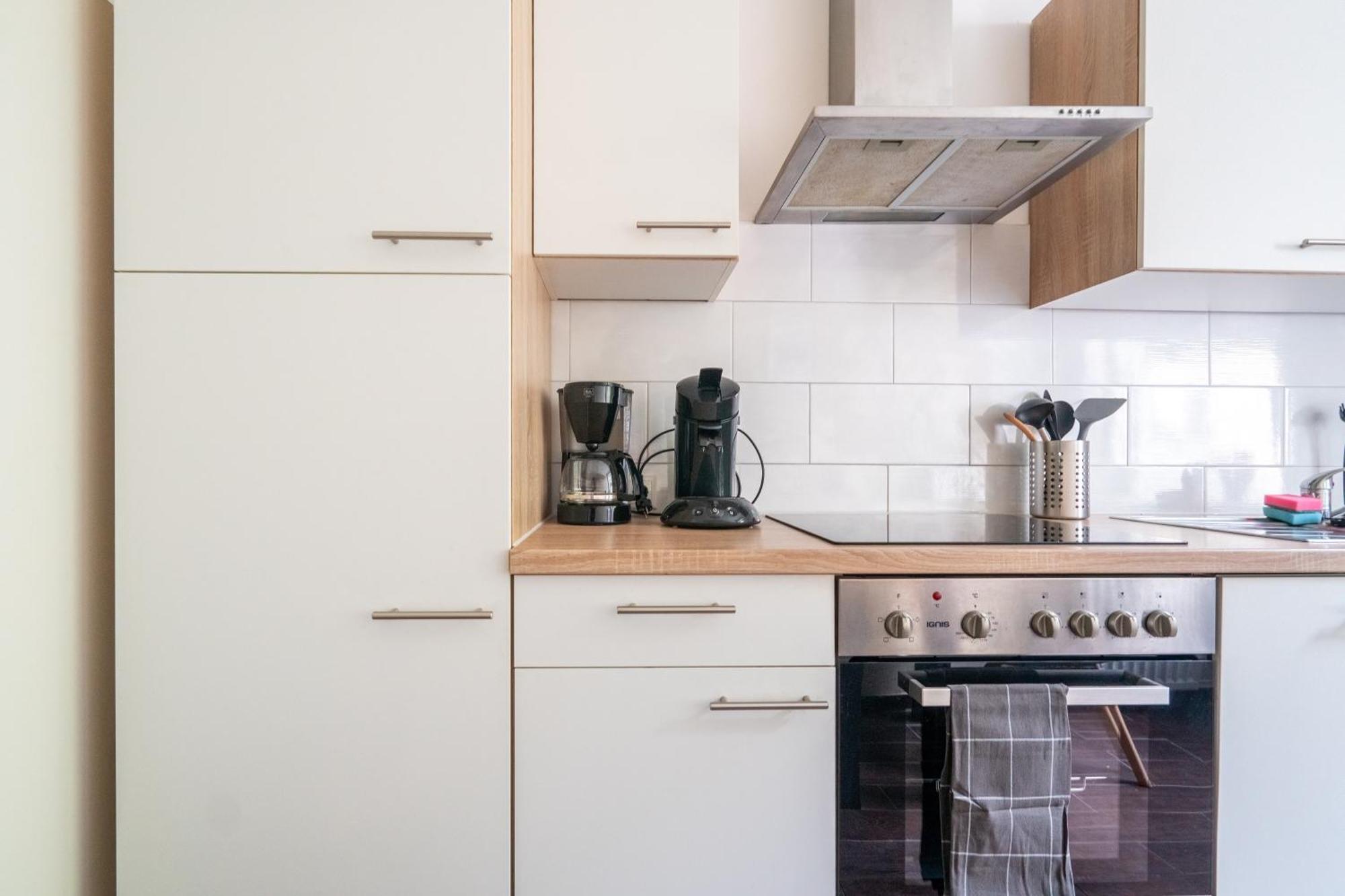Grosses Apartment Mit 2 Balkonen Zentral Am Nordertor Flensborg Eksteriør billede