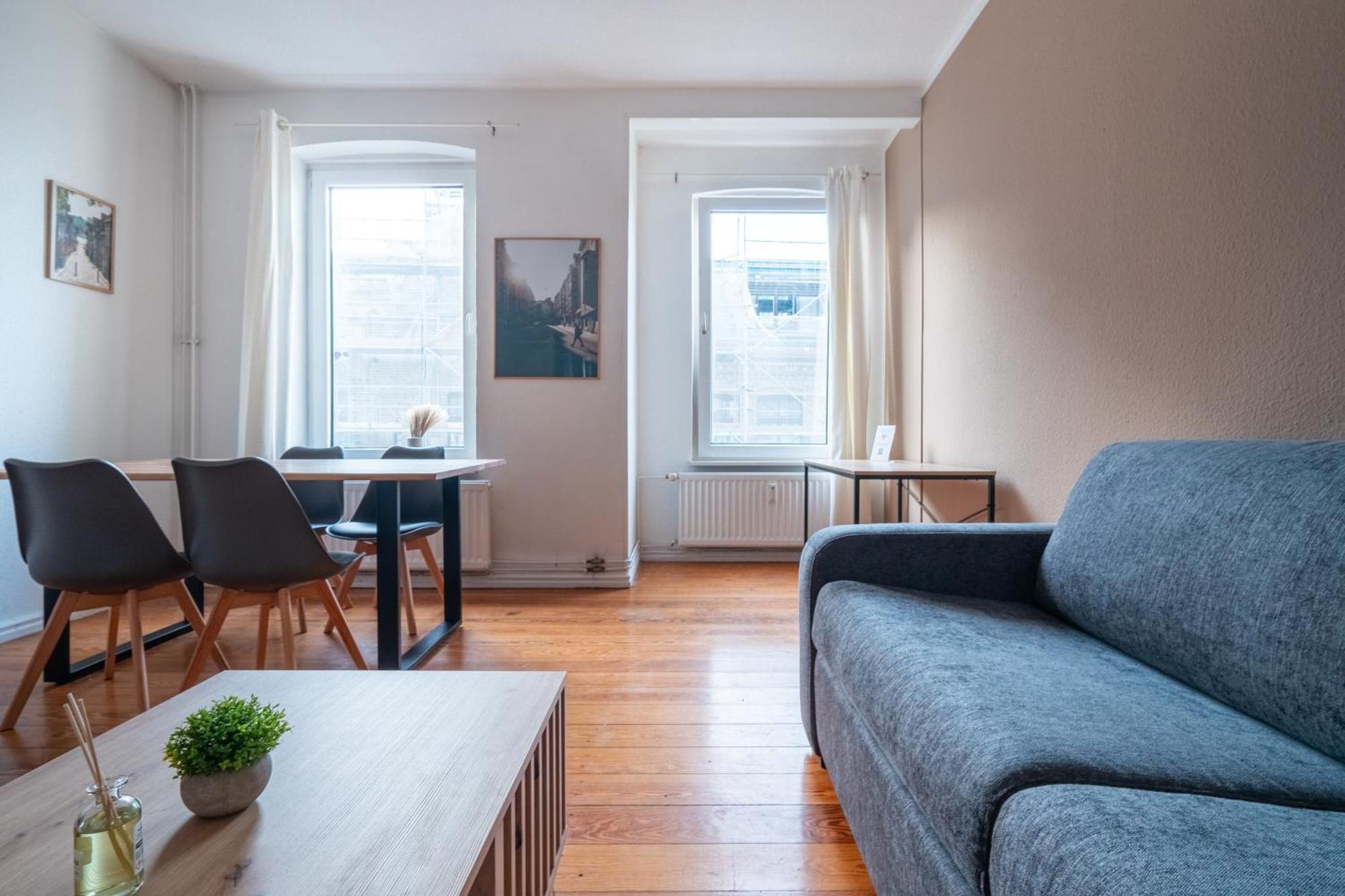 Grosses Apartment Mit 2 Balkonen Zentral Am Nordertor Flensborg Eksteriør billede